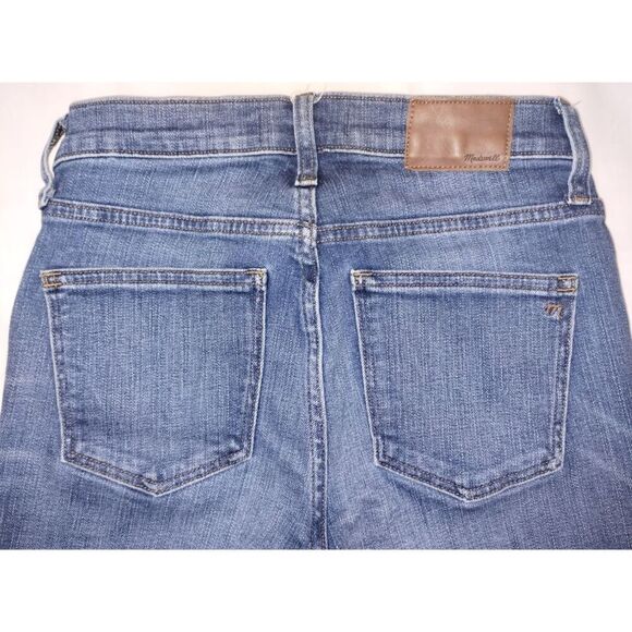 Women's Madewell 9" High-Rise Skinny Crop Blue Jeans (Size 26) - Picture 4 of 6